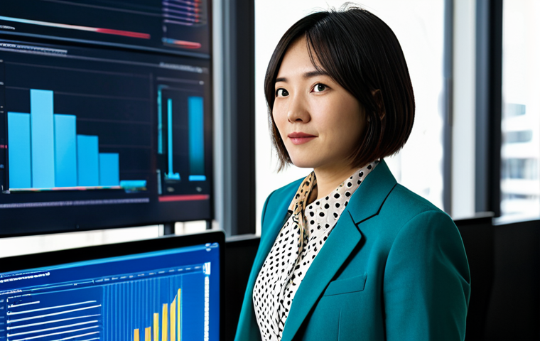 변호사 채용 시장 동향 - **Image Prompt 1: The Innovative Legal Tech Pioneer**
    A vibrant, medium shot of a young Japanese...